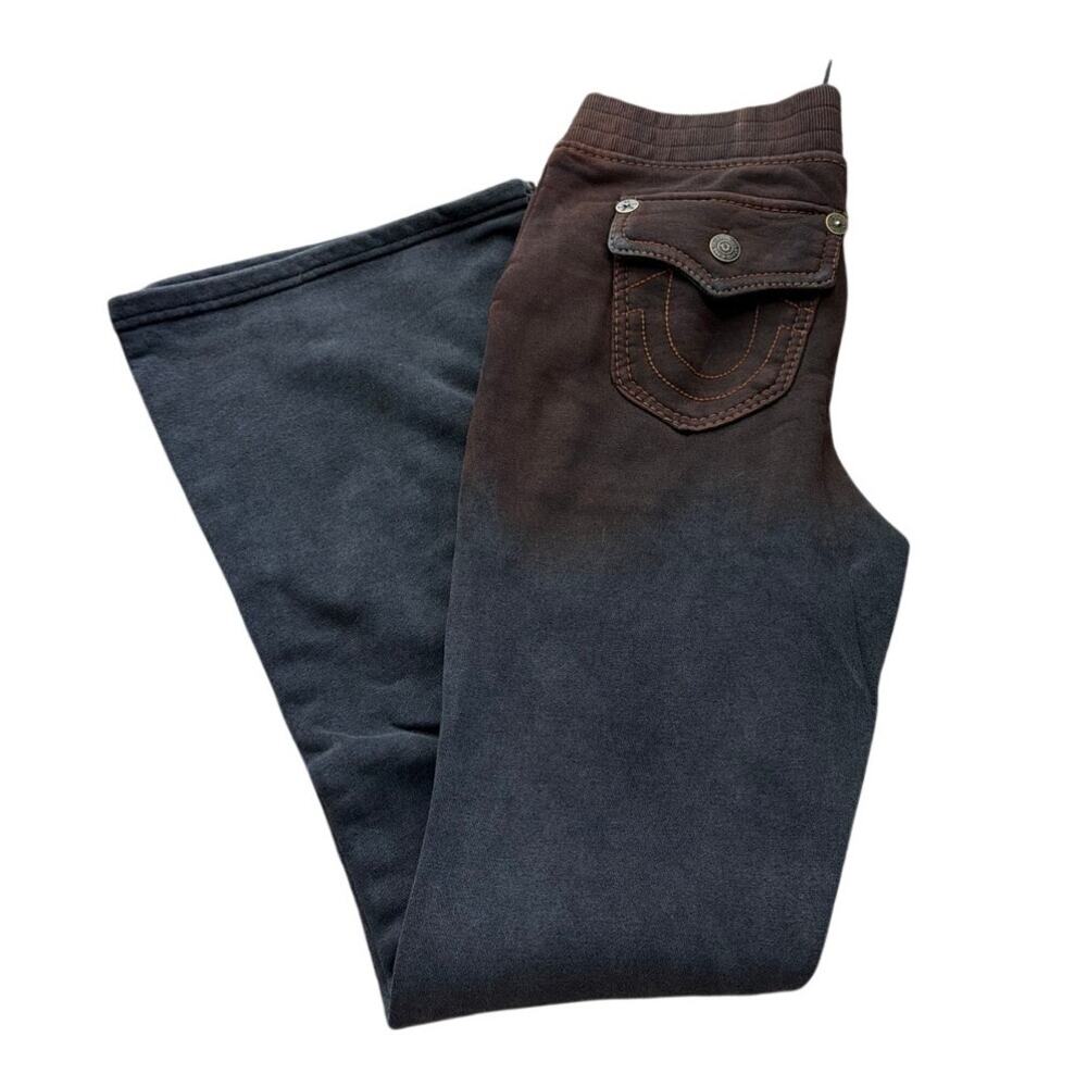 True religion 210168C washed big t bootcut sweatpant size Medium New